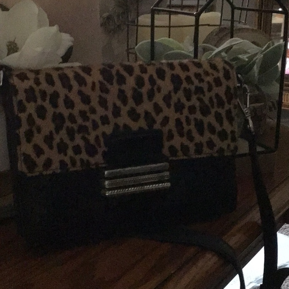 Brighton Leopard Print Crossbody Bag